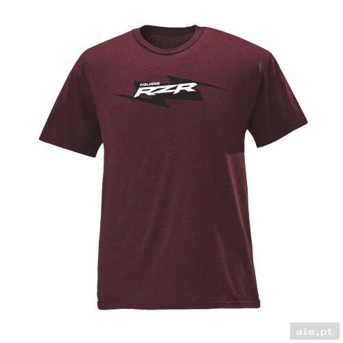 Part Number : 286070806 M RZR BOLT TEE RED L  - PEÇA POLARIS