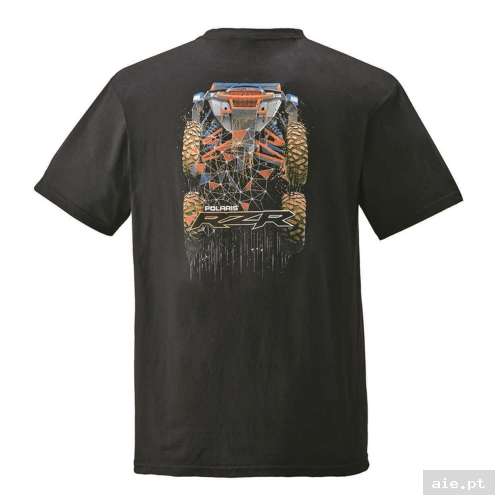 Part Number : 286959106 M RZR AIR TEE BLK L  - PEÇA POLARIS